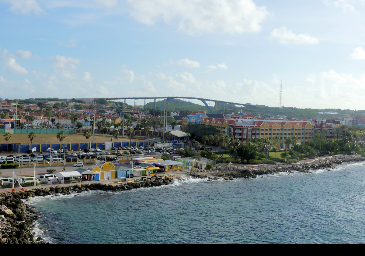 View from the balcony of our suite.  