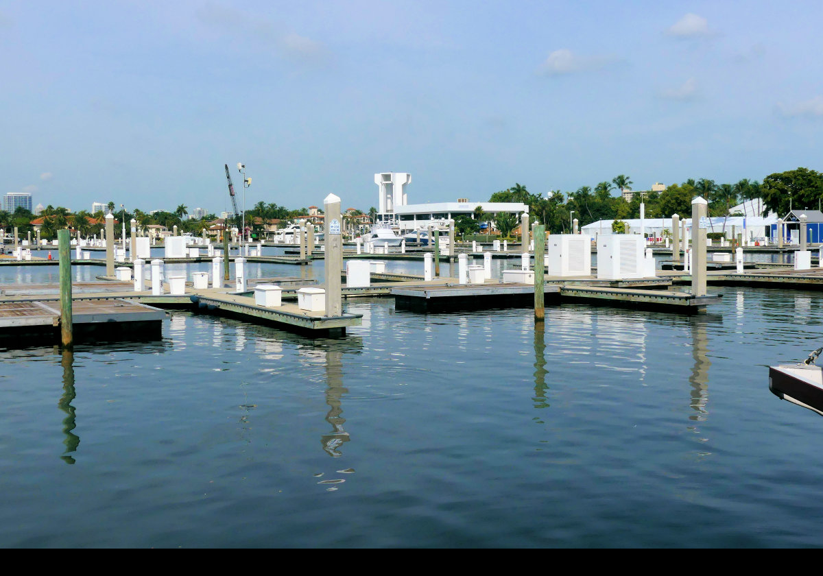 The marina from which we embarked, and subsequently disembarked!  To be honest, all we really saw were a succession of fairly vulgar water side mansions and a fair few oversized, and equally vulgar, boats.