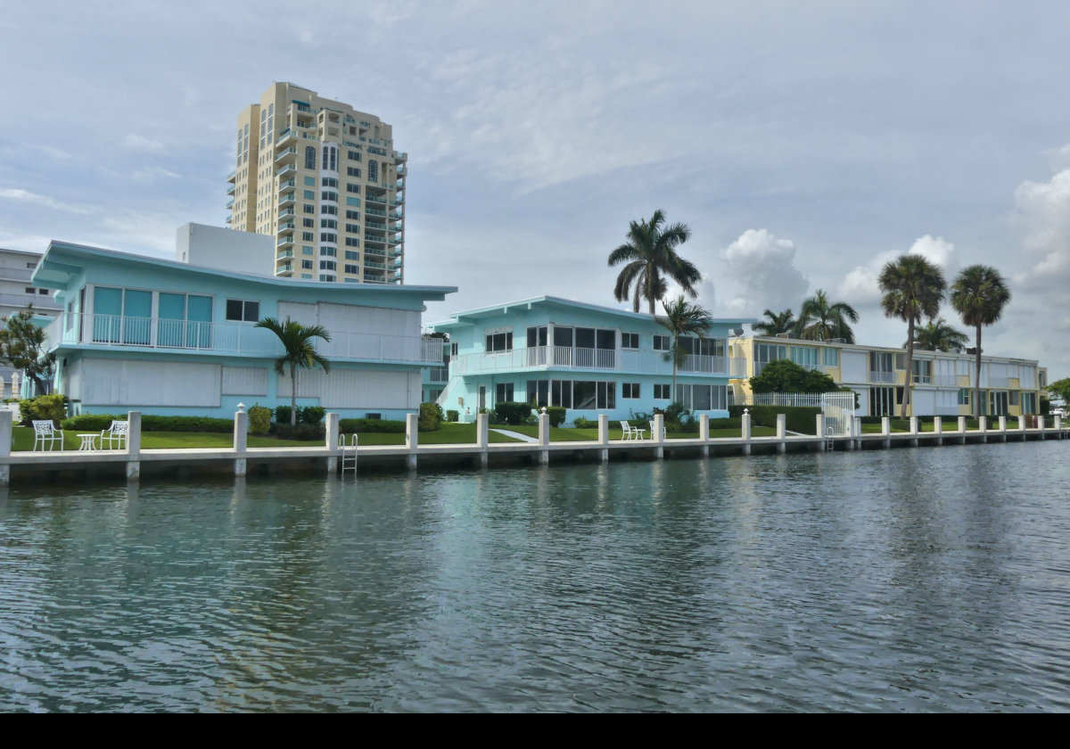 Heading out of the marina.