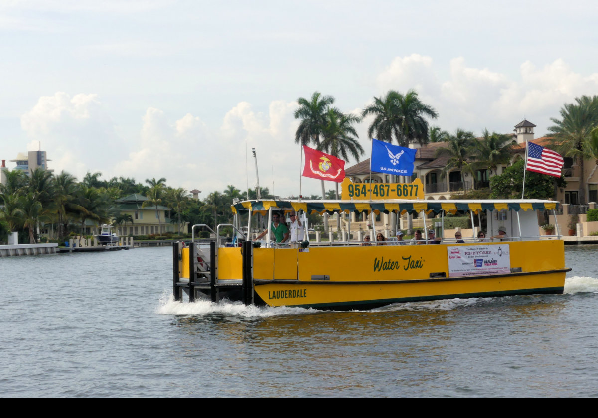 A river taxi.