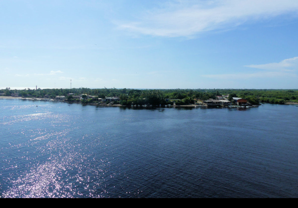 Arriving in Puerto Quetzal in Guatemala.  