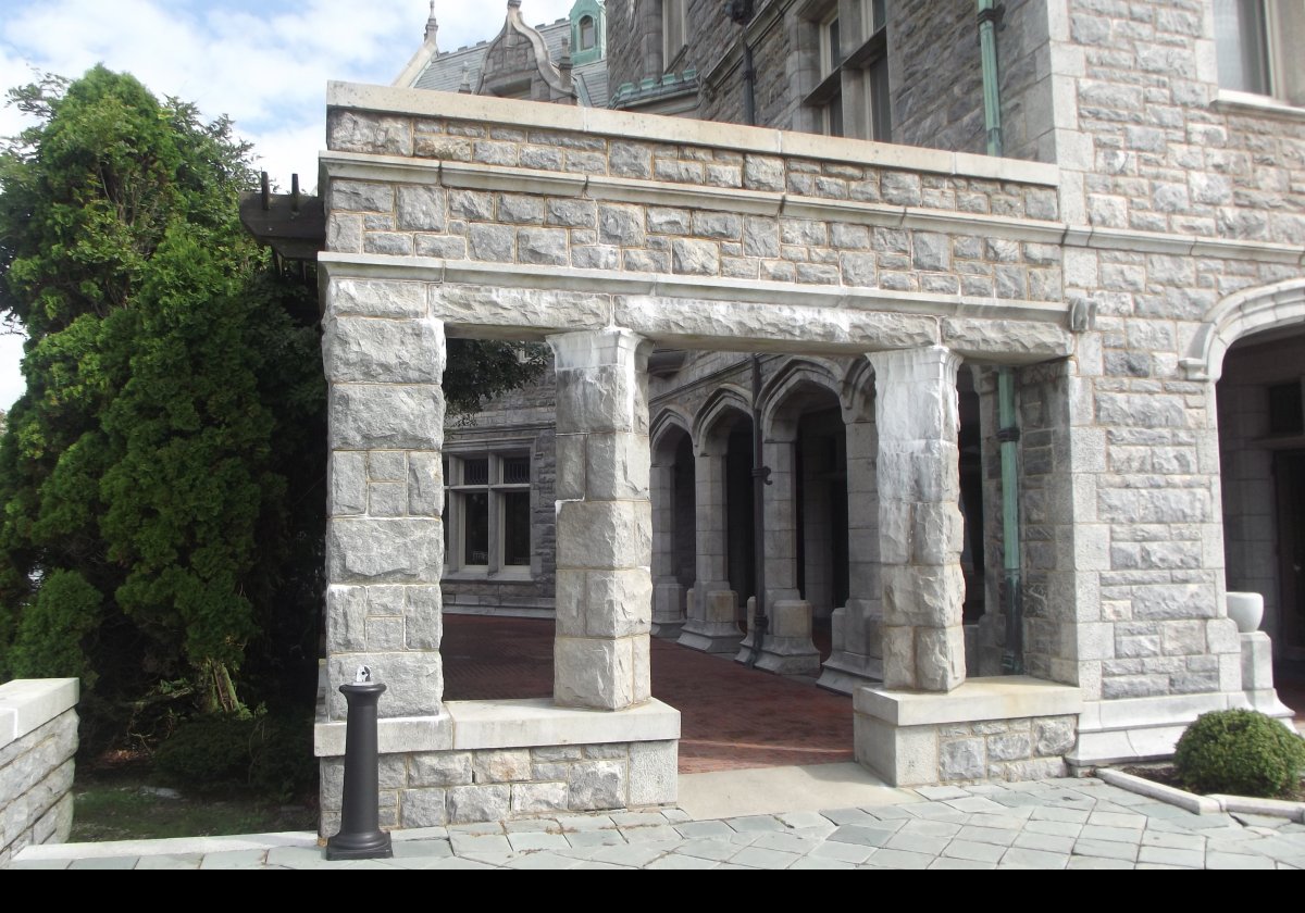 Instead of building a mansion in fashionable Newport, Rhode Island, Plant chose Avery Point with its views across the Long Island Sound.