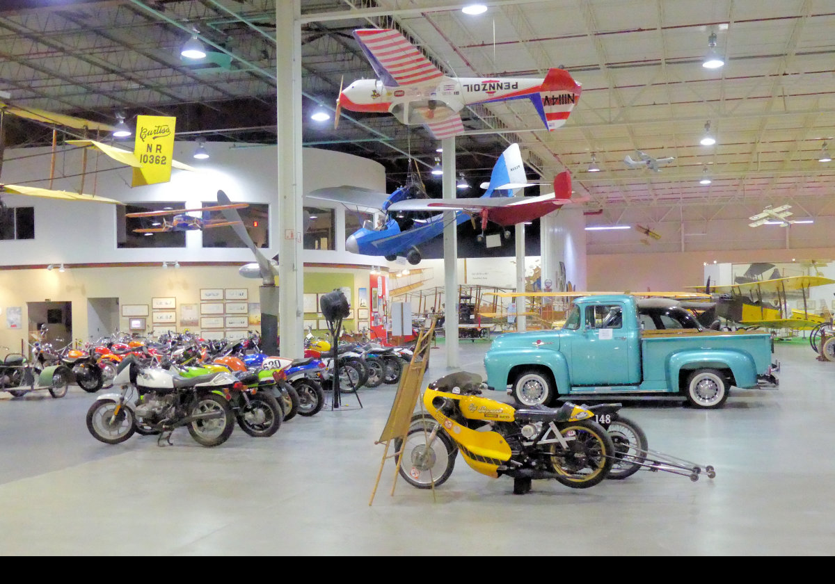 View of a part of the museum floor.