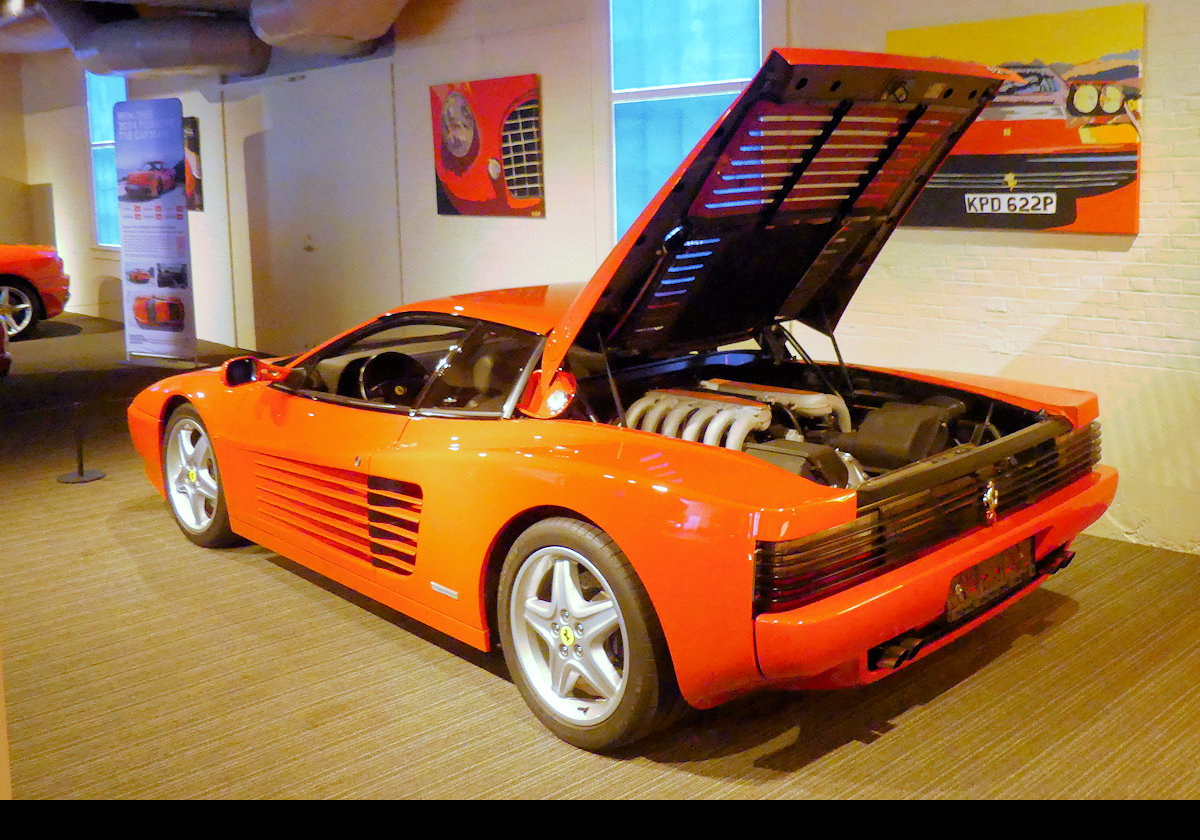 1994 Ferrari 512 Testarossa.  Click the photograph for more information.