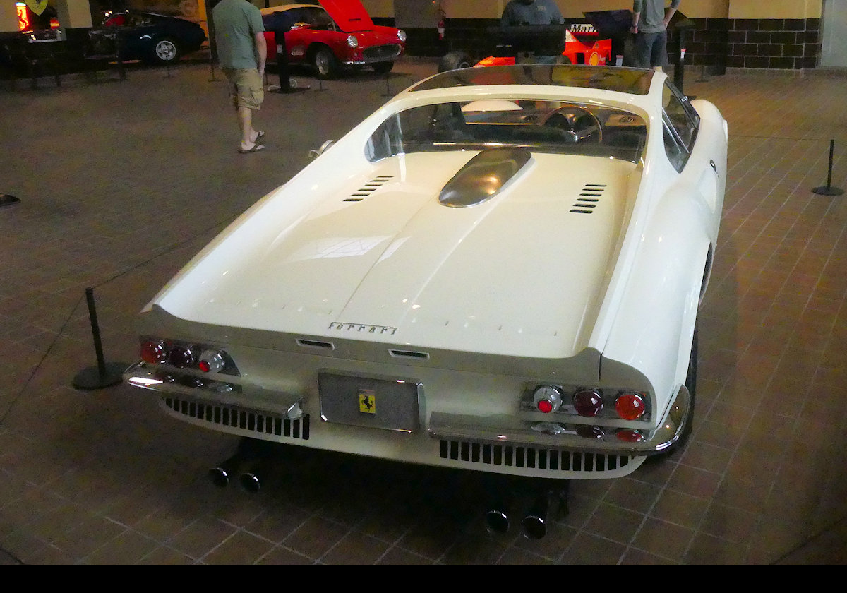 1966 Ferrari 365P Berlinetta Speciale.  Click the image for more informatiom on this truly remarkable automobile of whichonly two were made.